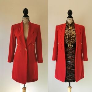 Vintage long line blazer